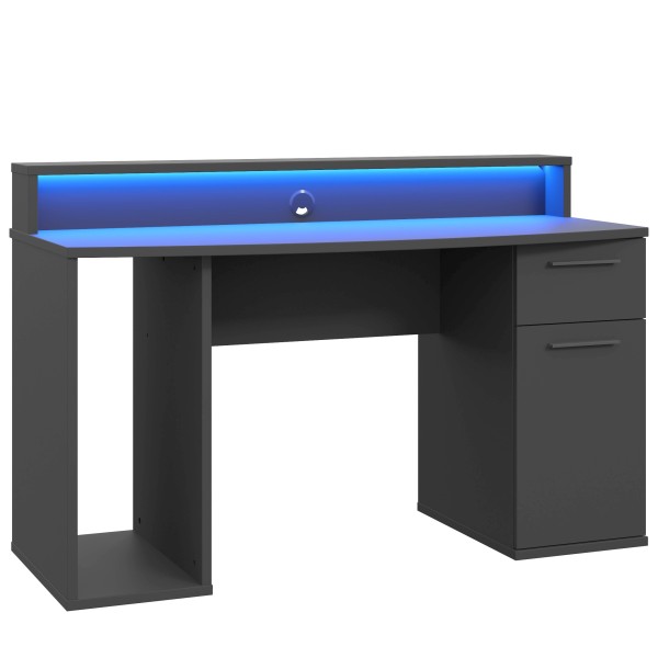 Schreibtisch Schwarz matt